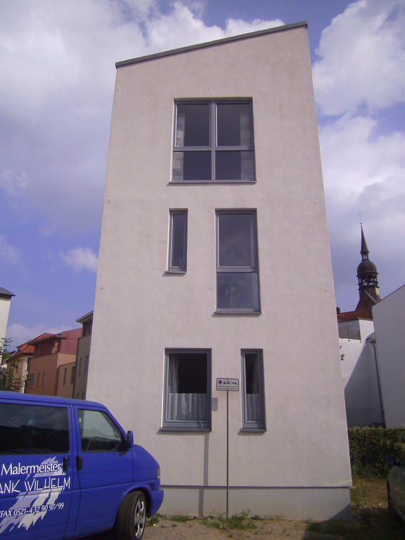 Altstadt Ferienwohnung Stralsund Mit Parkplatz Extérieur photo